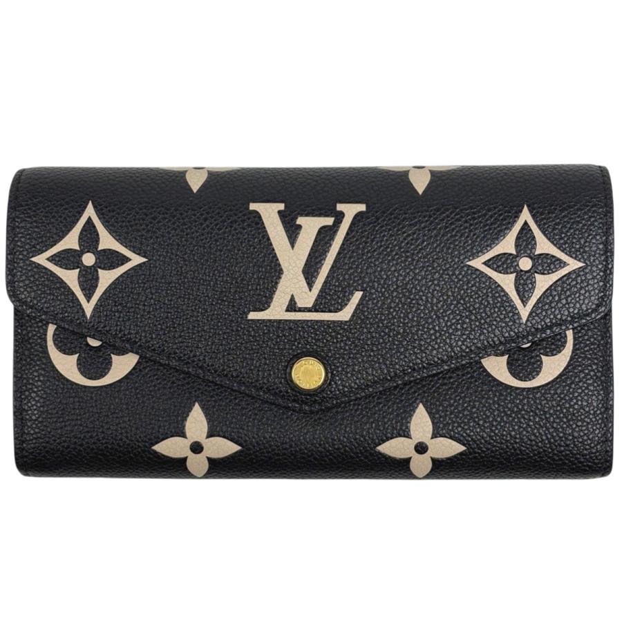 ヴィトン ポルトフォイユサラ バイカラー 2つ折り長財布■04o09419-4D LOUIS VUITTON - ヴィトン ポルトフォイユサラ バイカラー 2つ折り長