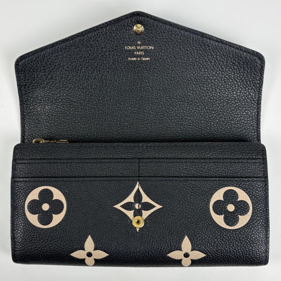 ヴィトン ポルトフォイユサラ バイカラー 2つ折り長財布■04o09419-4D LOUIS VUITTON - ヴィトン ポルトフォイユサラ バイカラー 2つ折り長