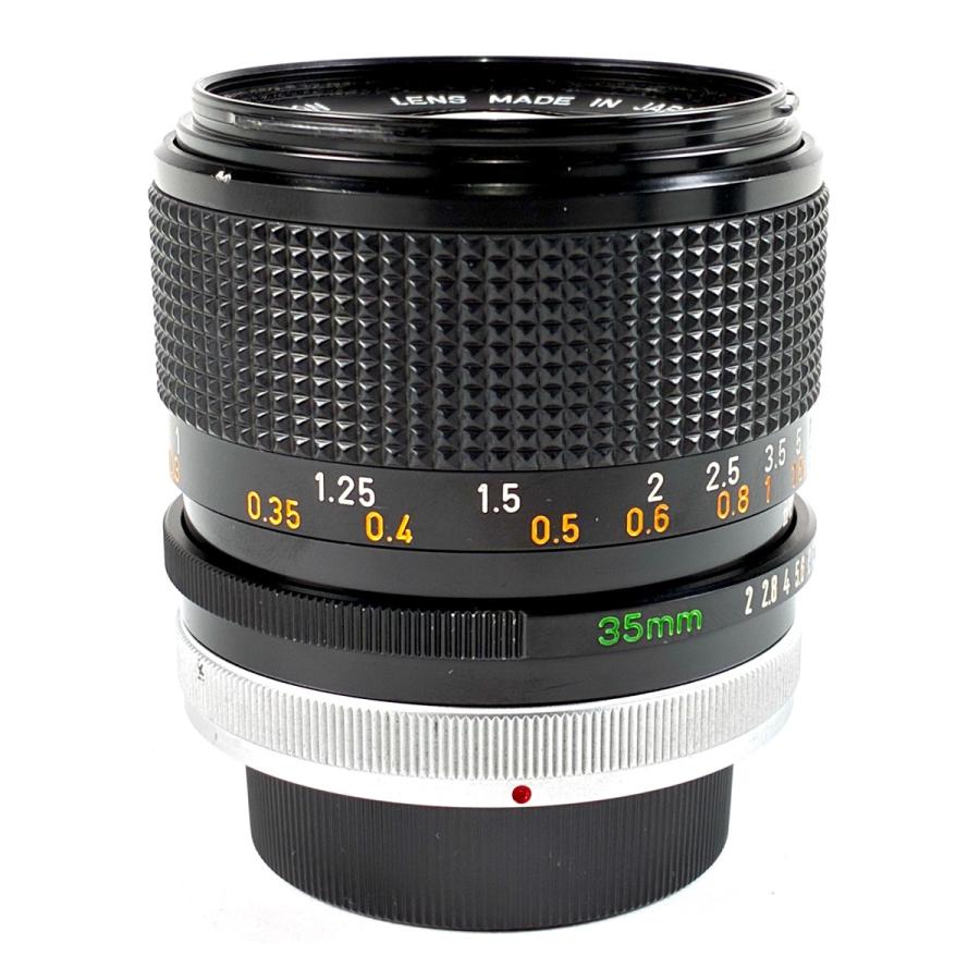キヤノン Canon FD 35mm F2 S.S.C. 後期 （緑A付） 一眼カメラ用レンズ