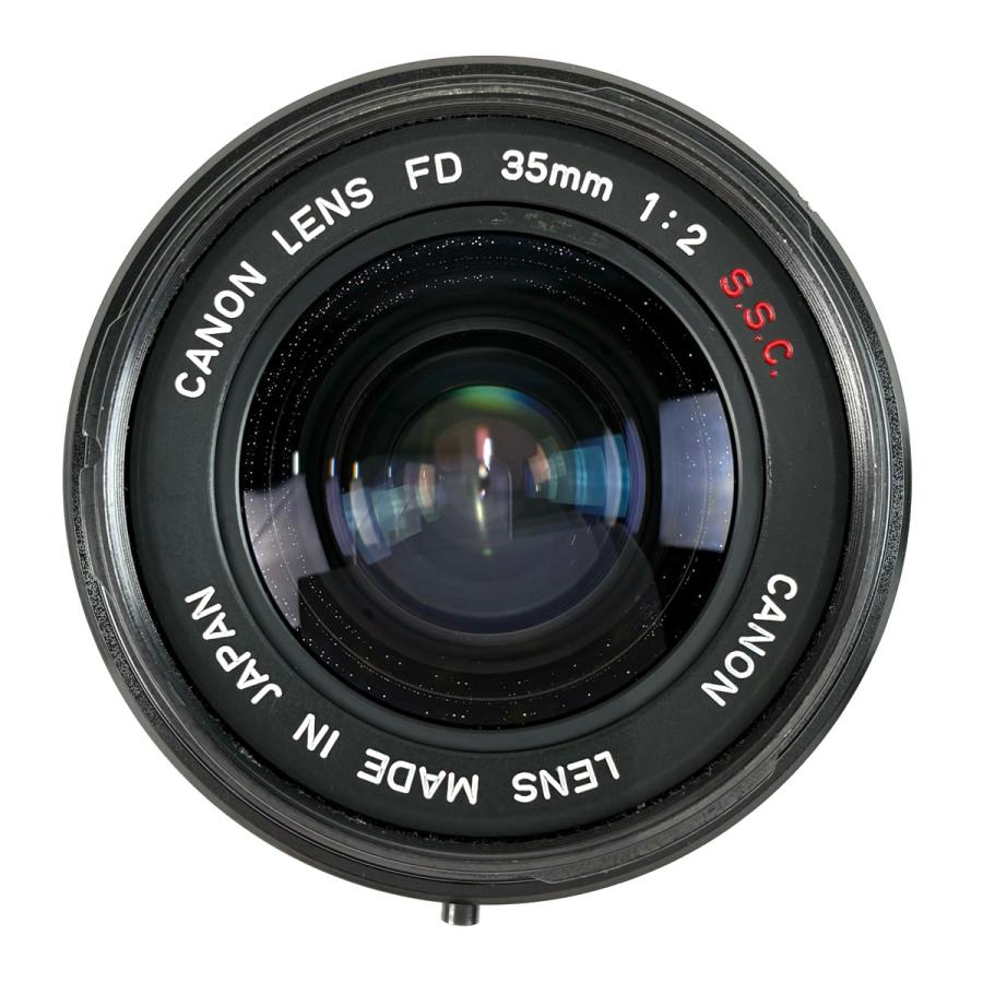 【美品】キヤノン Canon FD 35mm F2 S.S.C マニュアルレンズ キヤノン Canon FD 35mm F2 S.S.C. 後期 （緑A付） 一眼カメラ用レンズ