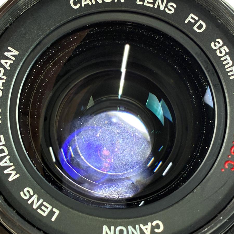 【美品】キヤノン Canon FD 35mm F2 S.S.C マニュアルレンズ キヤノン Canon FD 35mm F2 S.S.C. 後期 （緑A付） 一眼カメラ用レンズ