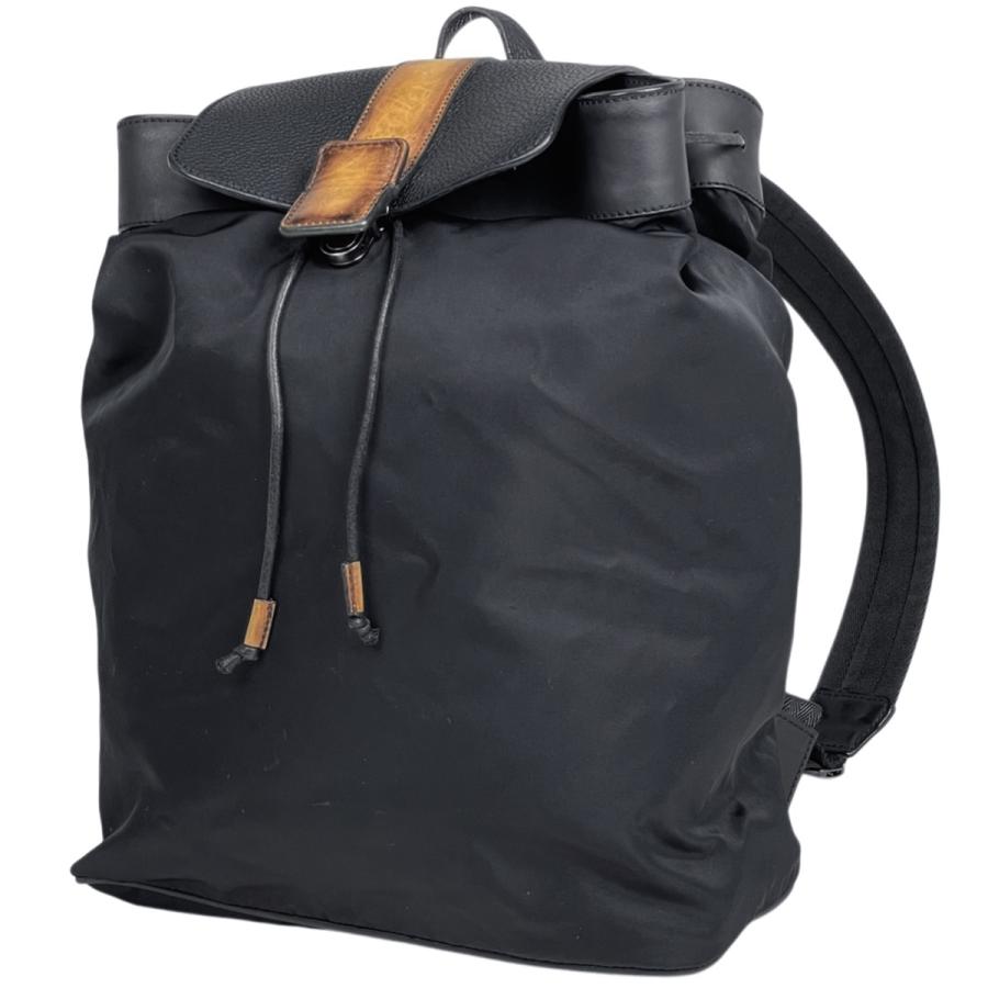 ほぼ新品　Berluti ナイロン 2WAY ショルダー バッグ リュック Berluti（ベルルッティ） ロゴ リュックサック バッグパック リュック