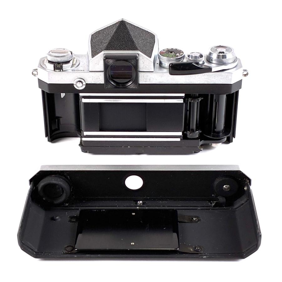 ニコン Nikon F アイレベル シルバー ボディ フィルム マニュアル