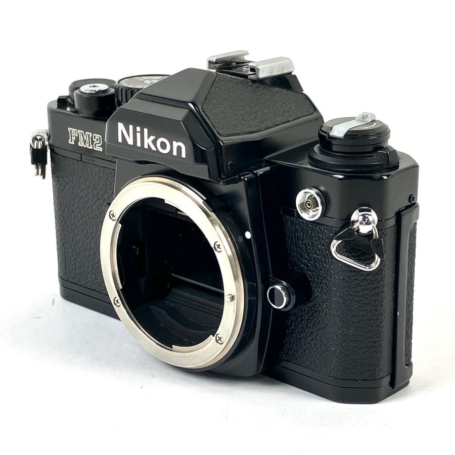 ニコン Nikon NEW FM2 ブラック ボディ フィルム マニュアルフォーカス 一眼レフカメラ 中古