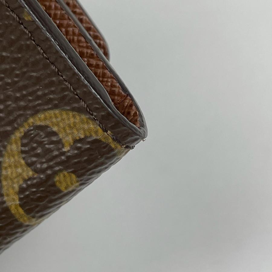 ルイ・ヴィトン Louis Vuitton アンヴェロップ カルト ドゥ ヴィジット パスケース カードケース モノグラム ブラウン M62920 レディース 中古_2