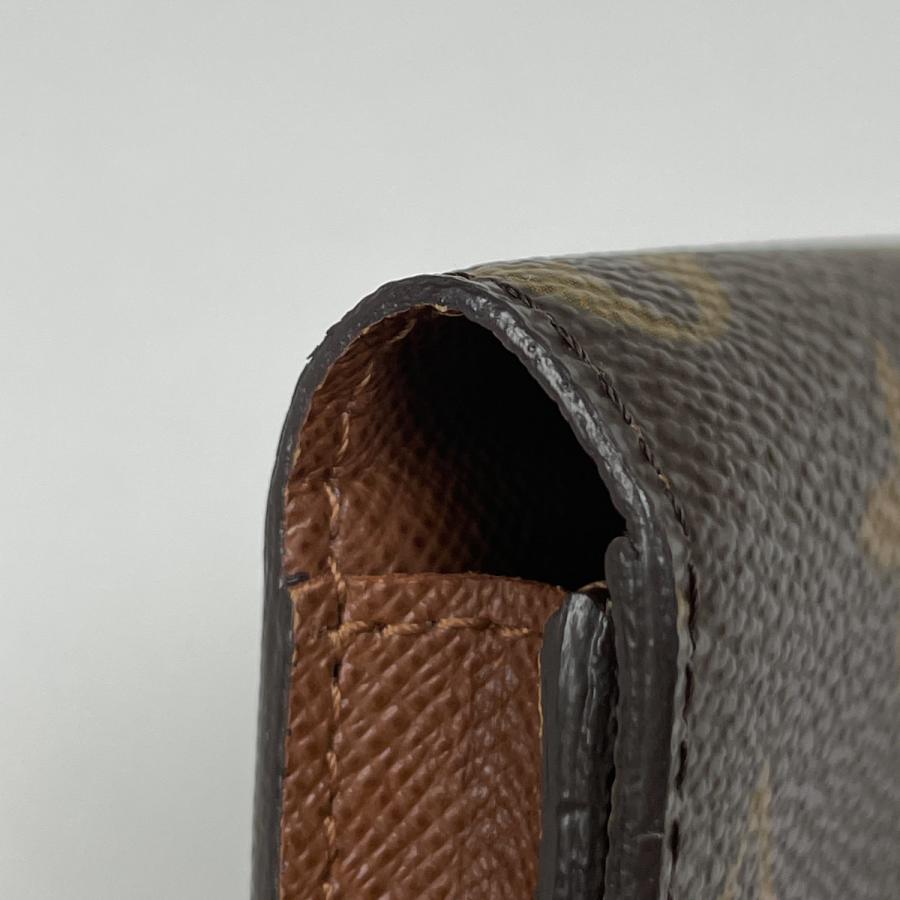 ルイ・ヴィトン Louis Vuitton アンヴェロップ カルト ドゥ ヴィジット パスケース カードケース モノグラム ブラウン M62920 レディース 中古_3