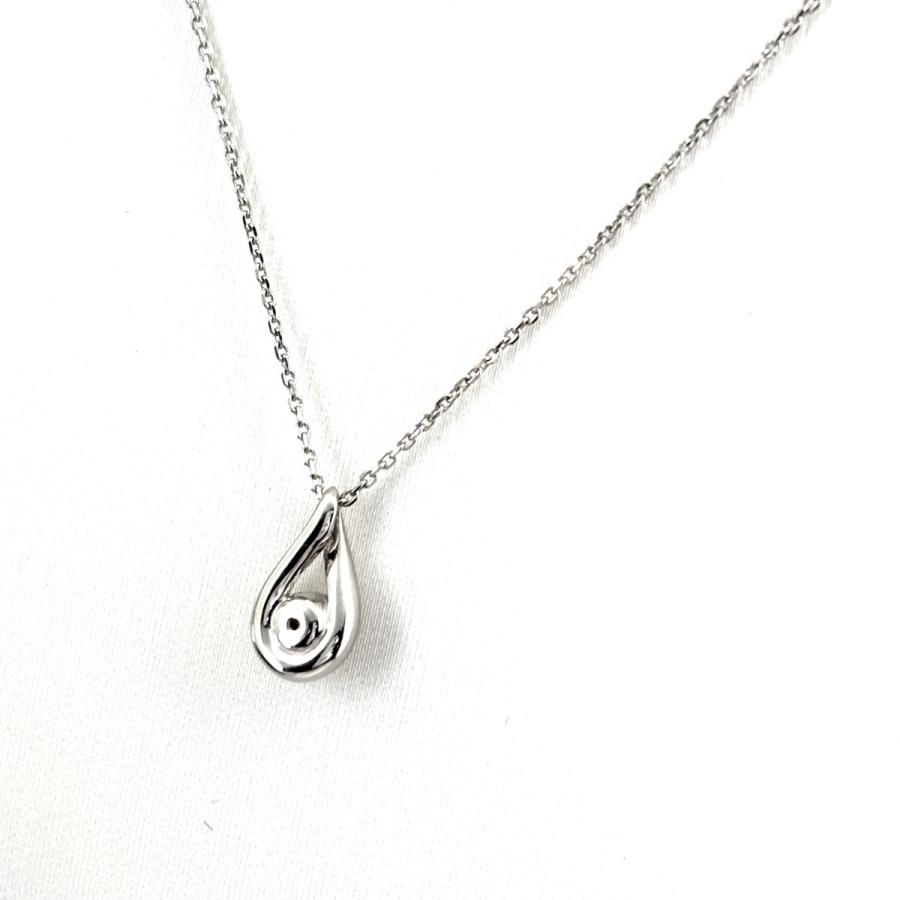 ほぼ未使用 美品 4°C Pt850 ダイヤモンド デザイン ネックレス 4℃ ダイヤモンド デザインネックレス プラチナ ペンダント ネックレス