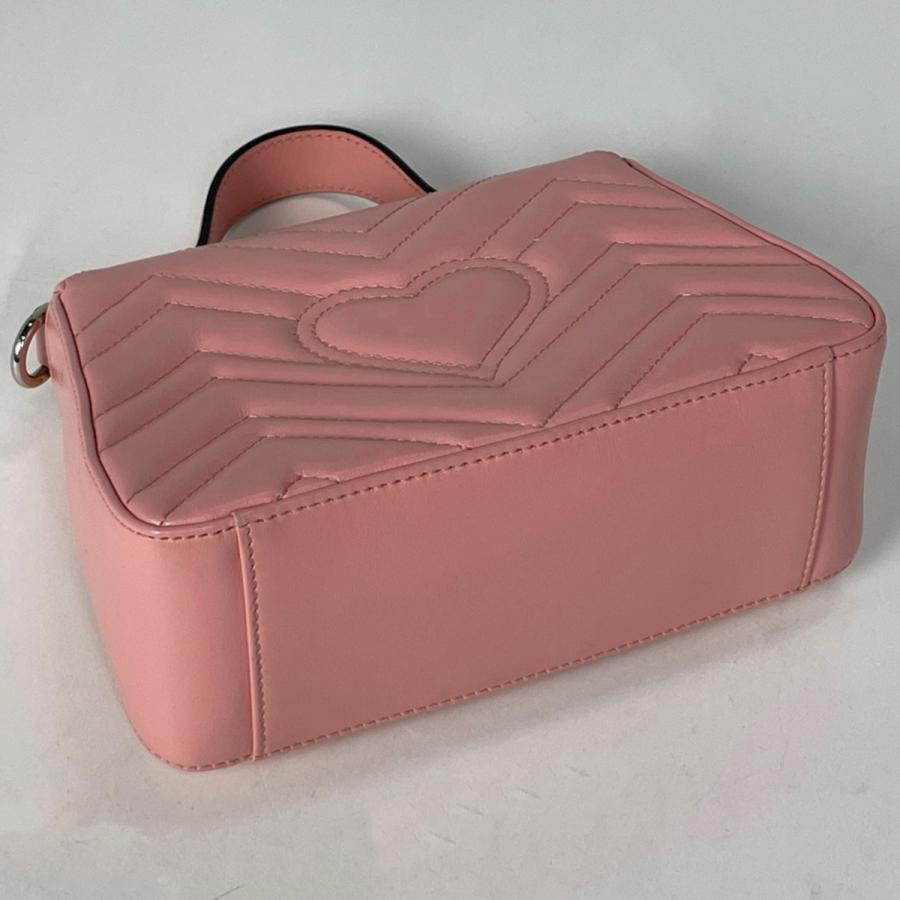 GUCCI（グッチ） GUCCI GGマーモント ハンドバッグ 2WAY チェーン 