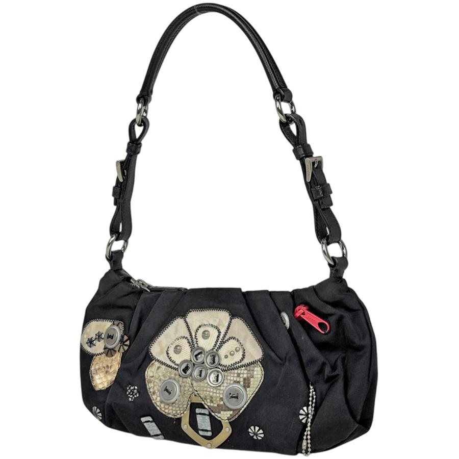 プラダ ロゴプレート ショルダーバッグ レディース 【中古】 | プラダ