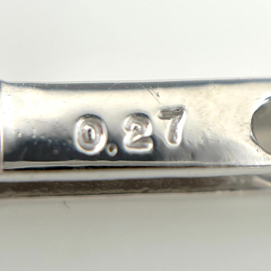 メレダイヤ デザインネックレス WG ホワイトゴールド ペンダント ダイヤモンド ネックレス K18 WG K14 レディース 中古_6
