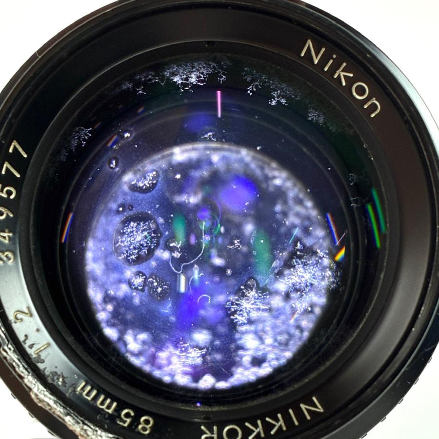 ニコン Nikon Ai-S NIKKOR 85mm F2 一眼カメラ用レンズ（マニュアル