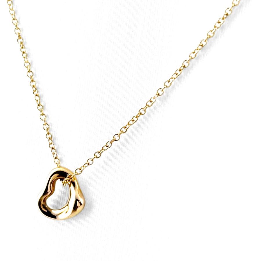 TIFFANY&Co.（ティファニー） オープンハート ネックレス PG ピンク 