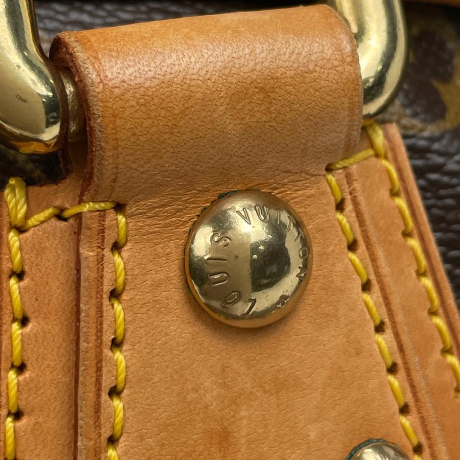 ルイ・ヴィトン Louis Vuitton マンハッタンGM 手提げ ハンドバッグ モノグラム ブラウン M40025 レディース 中古
