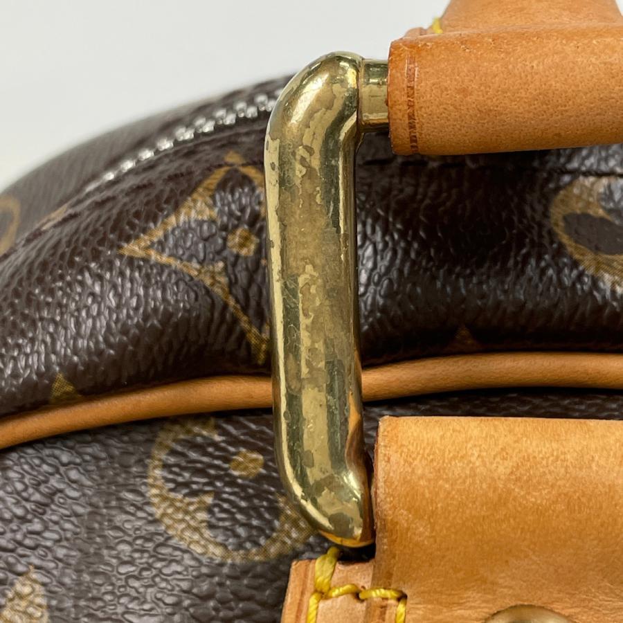 ルイ・ヴィトン Louis Vuitton マンハッタンGM 手提げ ハンドバッグ モノグラム ブラウン M40025 レディース 中古