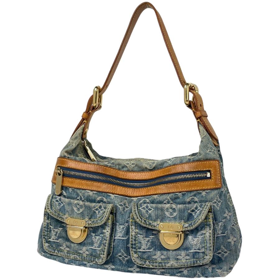 LOUIS VUITTON デニムバッグ　バギーPM LOUIS VUITTON（ルイ・ヴィトン） バギーPM 肩掛け ハンドバッグ ワン