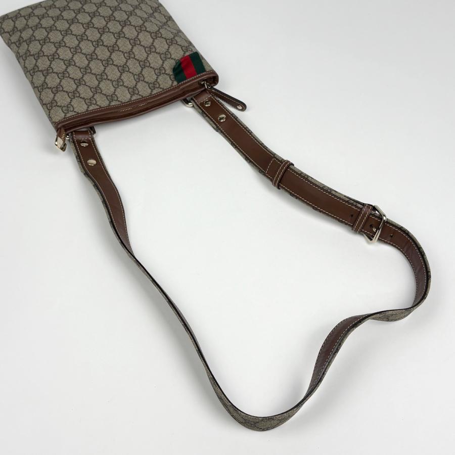 GUCCI（グッチ） GUCCI GG柄 ショルダーバッグ シェリーライン ウェブ