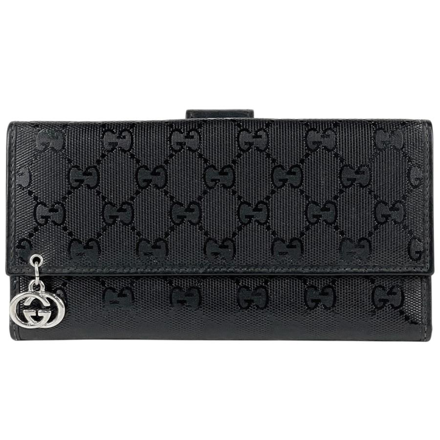 GUCCI（グッチ） GUCCI GGインプリメ 二つ折り長財布 GG柄 