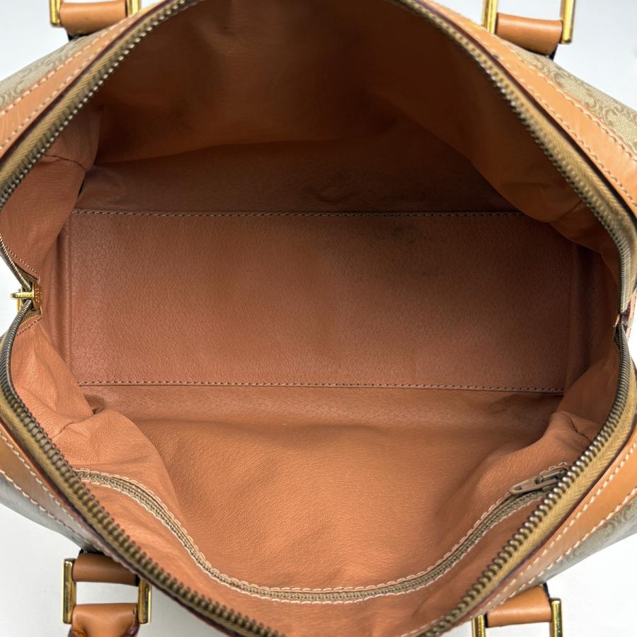 CELINE（セリーヌ） マカダム柄 ハンドバッグ 2WAY ショルダーバッグ 
