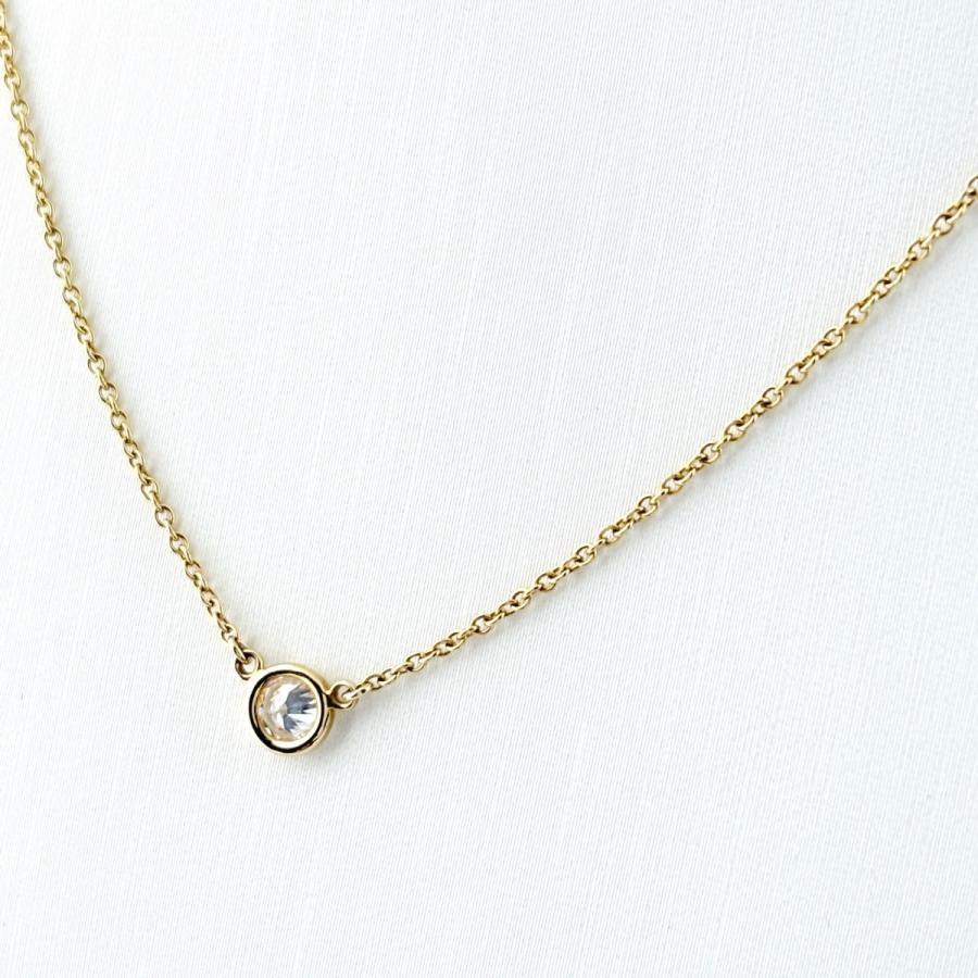 TIFFANY&Co.（ティファニー） バイザヤード ネックレス YG イエロー