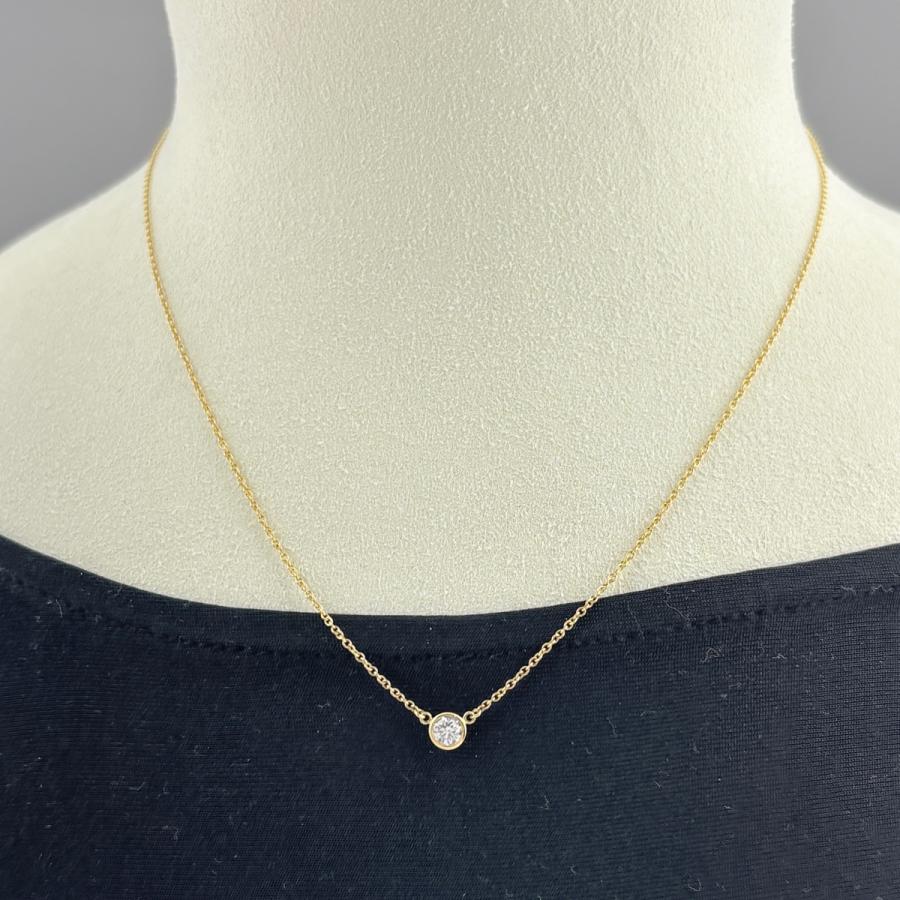 TIFFANY&Co.（ティファニー） バイザヤード ネックレス YG イエロー