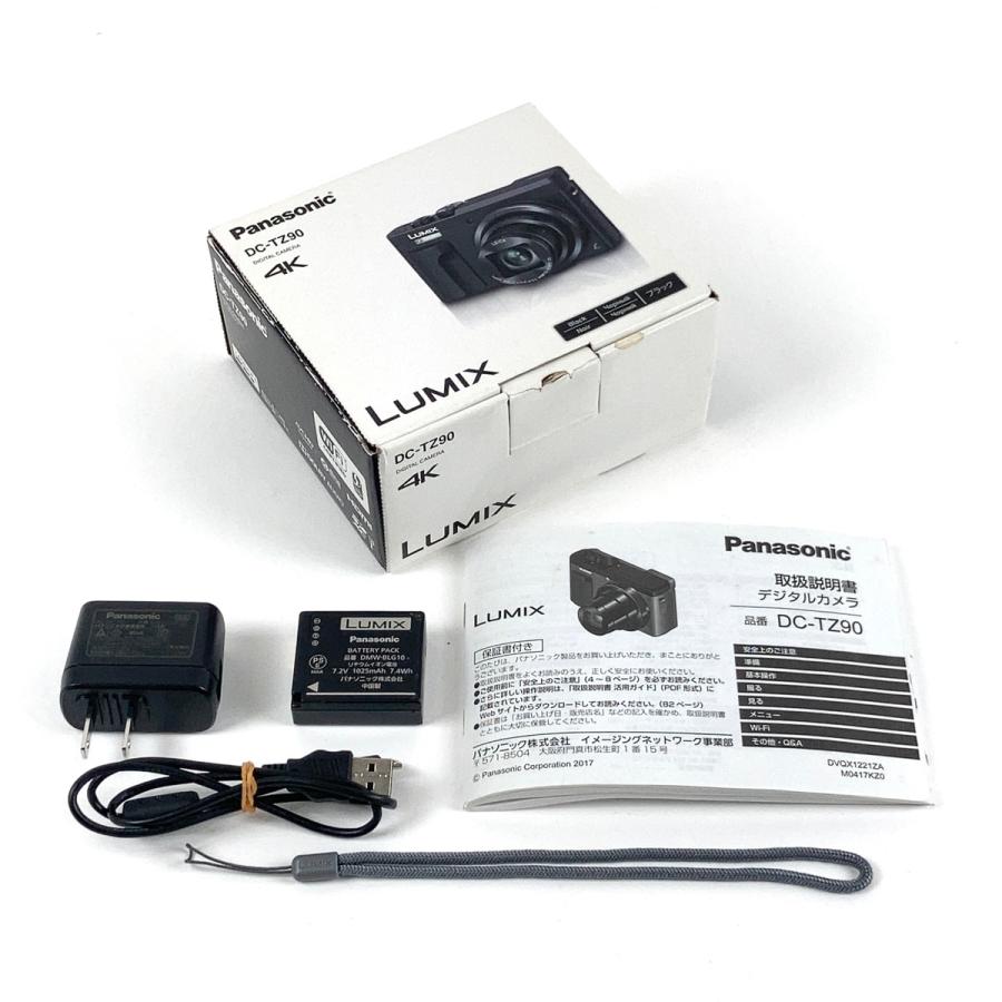 PanasonicパナソニックLUMIX TZ90コンパクトデジカメ中古 LUMIX パナソニック Panasonic DC-TZ90 ルミックス シルバー