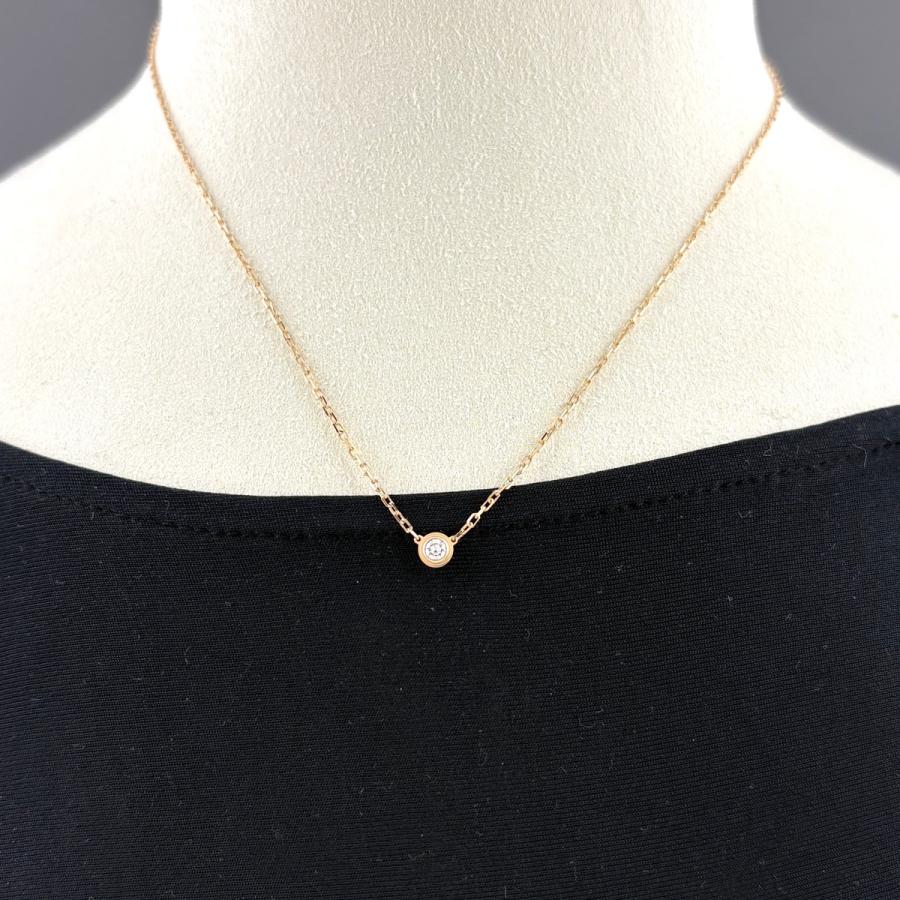 Cartier カルティエ　ダムール SM PG ネックレス　ブランド Cartier（カルティエ） ダムール SM ネックレス PG ピンクゴールド