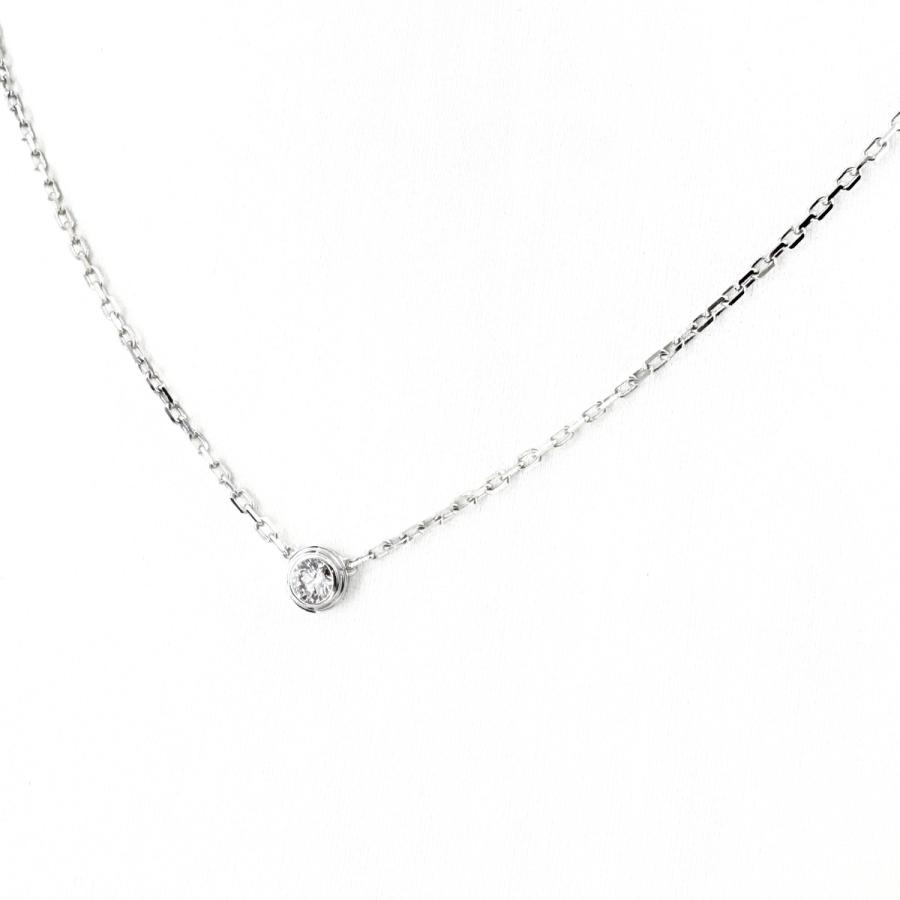 Cartier（カルティエ） ダムール ネックレス ペンダント メレダイヤ