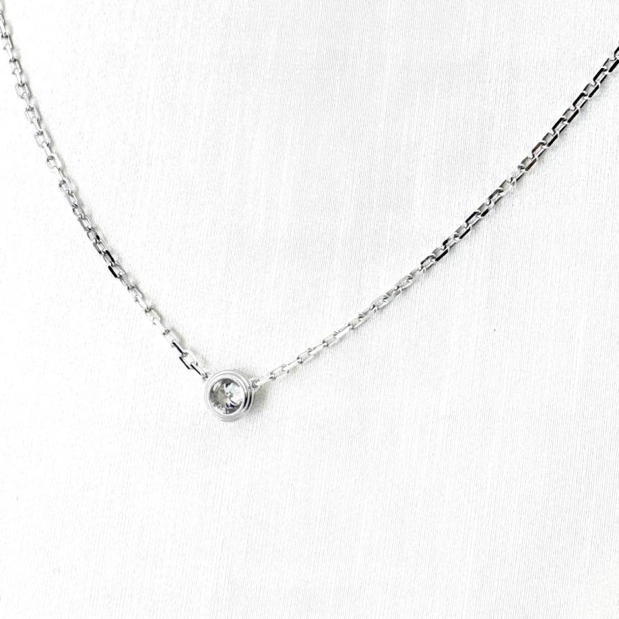 Cartier（カルティエ） ダムール ネックレス ペンダント メレダイヤ
