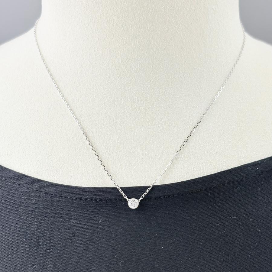 Cartier（カルティエ） ダムール ネックレス ペンダント メレダイヤ