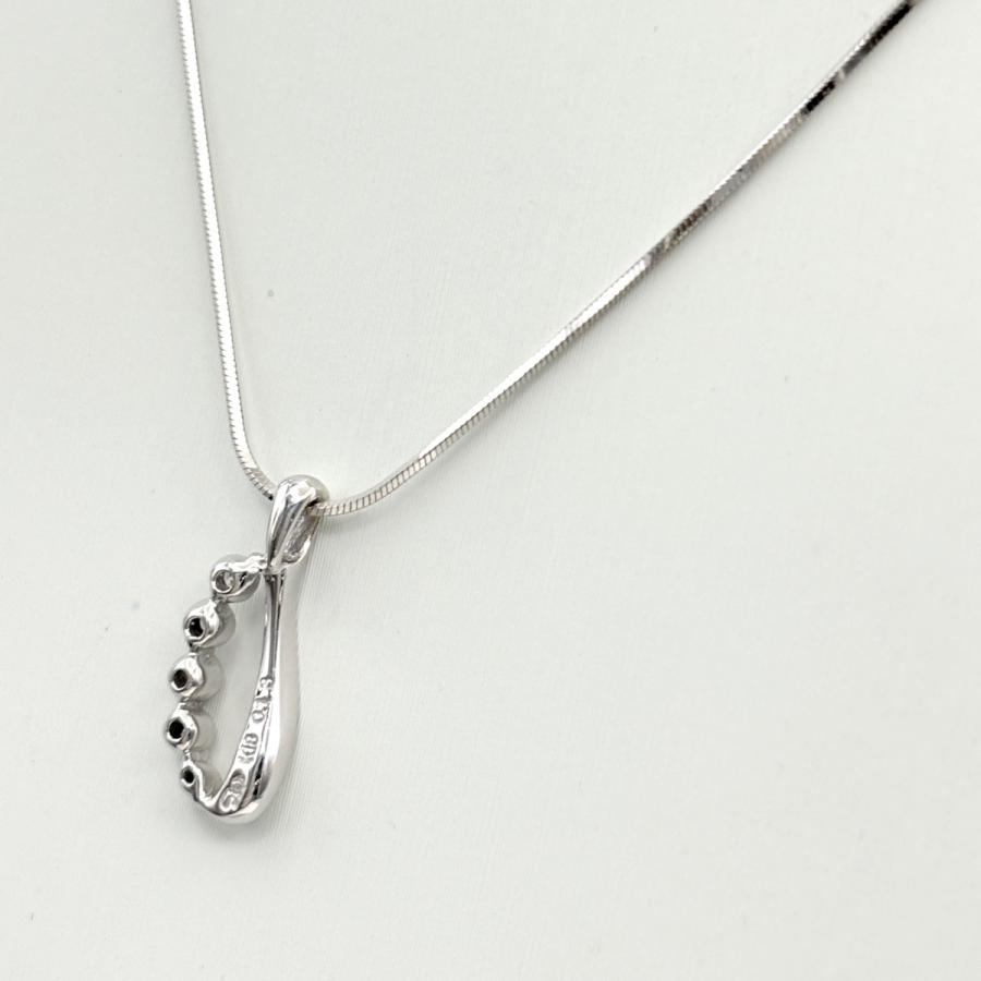 スタージュエリー STAR JEWELRY メレダイヤ デザインネックレス ペンダント ネックレス K18 ダイヤモンド レディース 中古_2