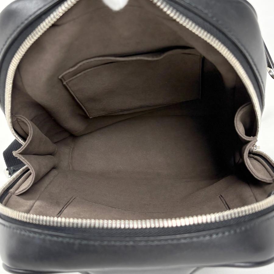 グッチ GUCCI グッチシマ ショルダーバッグ クロスボディバッグ ショルダーバッグ シマレザー ブラック 523234 メンズ 中古_6