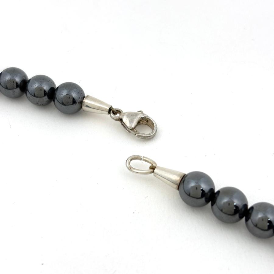 ジョージジェンセン Georg Jensen ヘマタイト ネックレス ハート