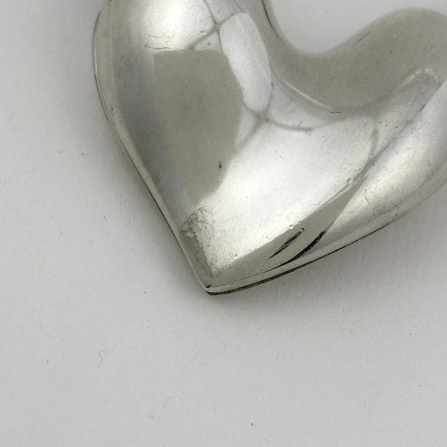 ジョージジェンセン Georg Jensen ヘマタイト ネックレス ハート