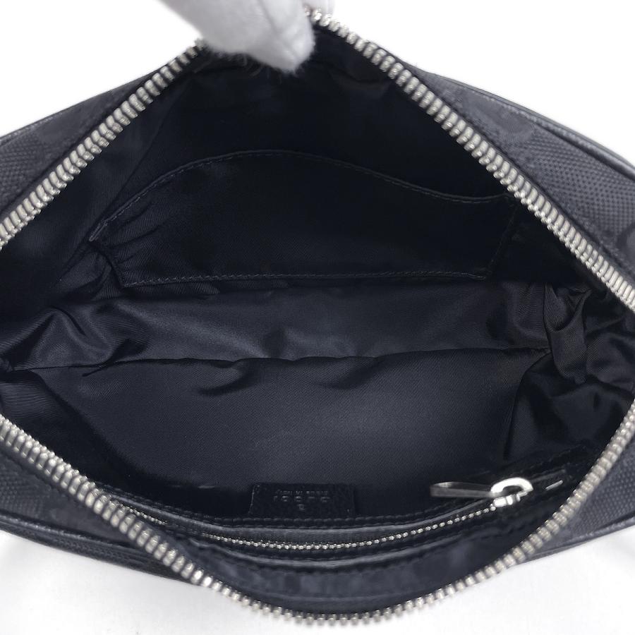 グッチ GUCCI オフ ザ グリッド ベルトバッグ ウエストバッグ ボディバッグ ナイロン ブラック 631341 レディース 中古_7