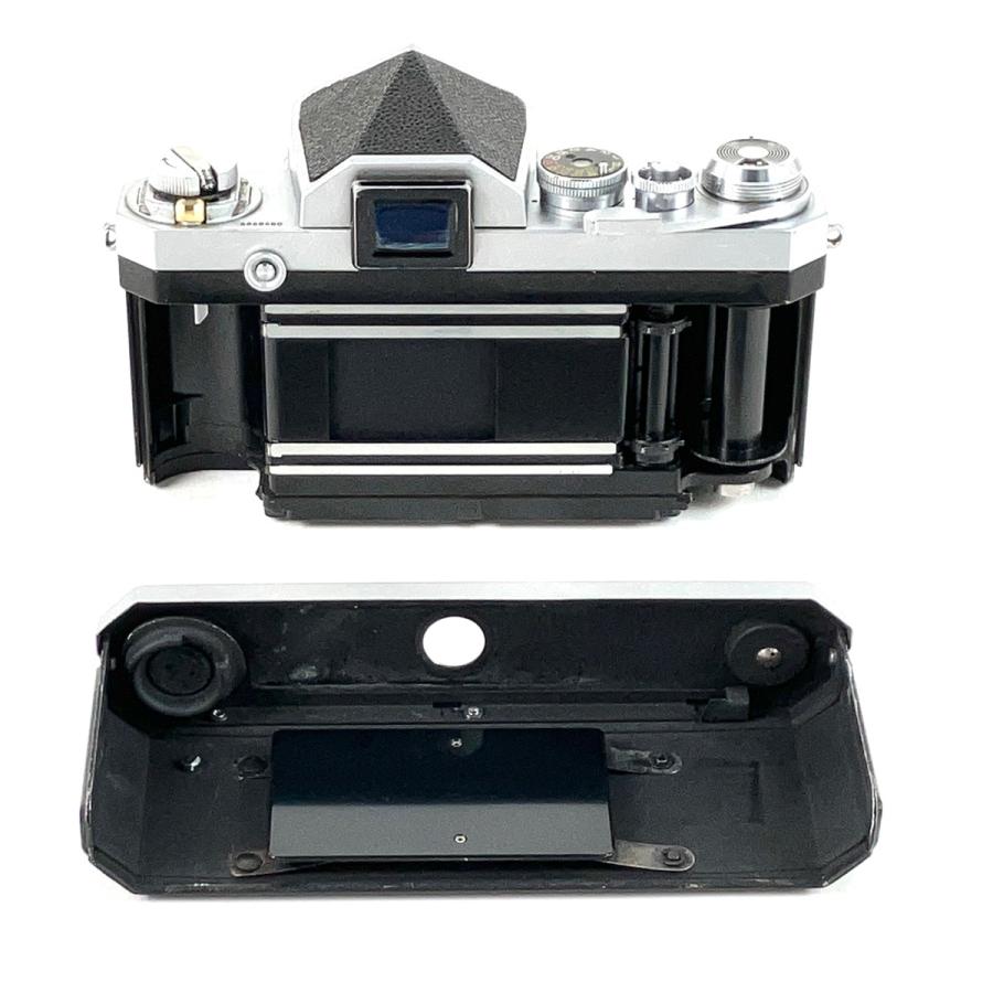 Nikon ニコン フィルム一眼レフ F アイレベル シルバー 中期 ボディ