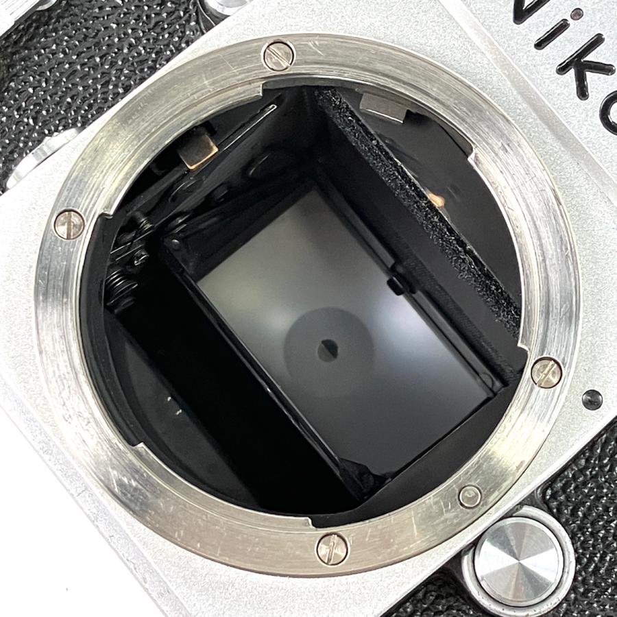 ニコン Nikon F アイレベル シルバー ボディ フィルム マニュアル