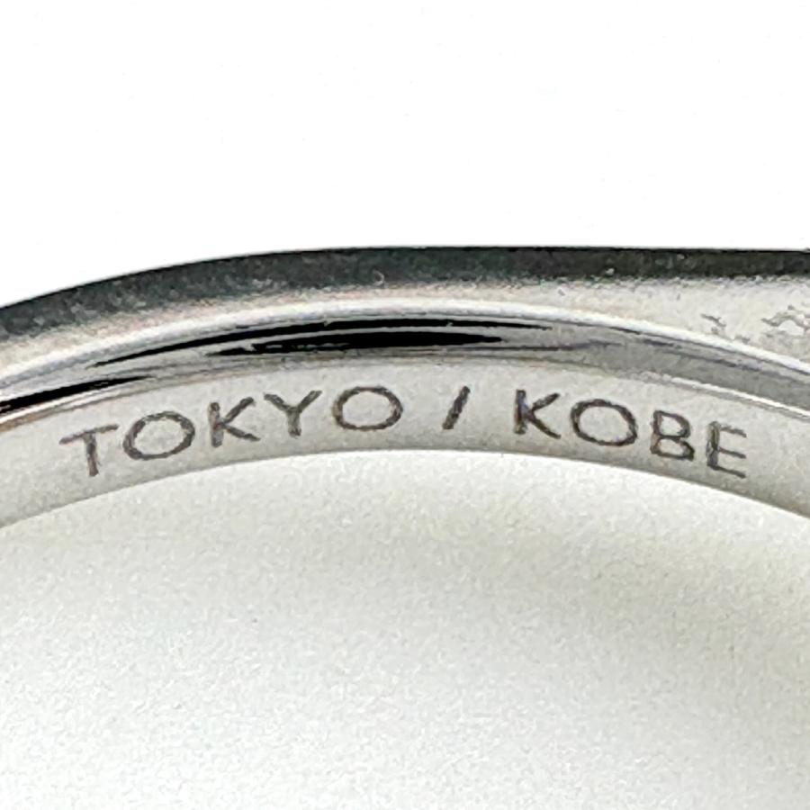 タサキ TASAKI バランスリング 指輪 真珠 パール リング 10号 750