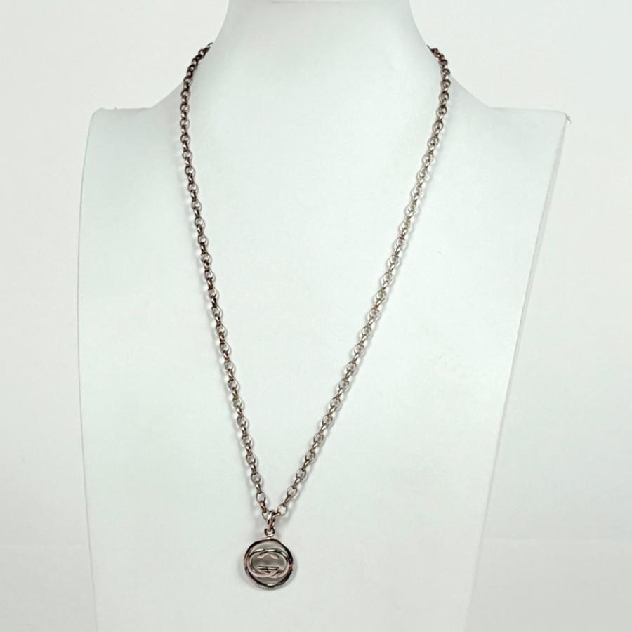 GUCCI シルバー GGロゴ ネックレス シルバー GGロゴ ネックレス GUCCI シルバー GGロゴ ネックレス 【公式
