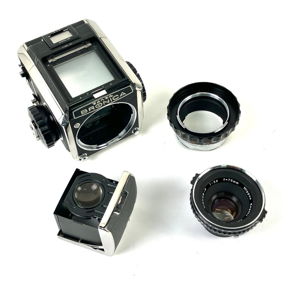 ZENZA BRONICA S2 後期 + 75mm F2.8【動作確認済】 【公式通販】