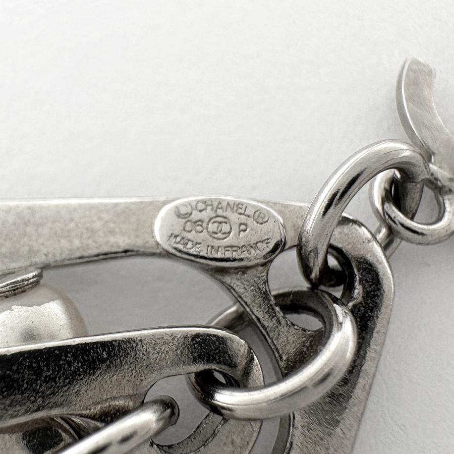 CHANEL（シャネル） ココマーク ピアス シルバーメッキ フェイクパール