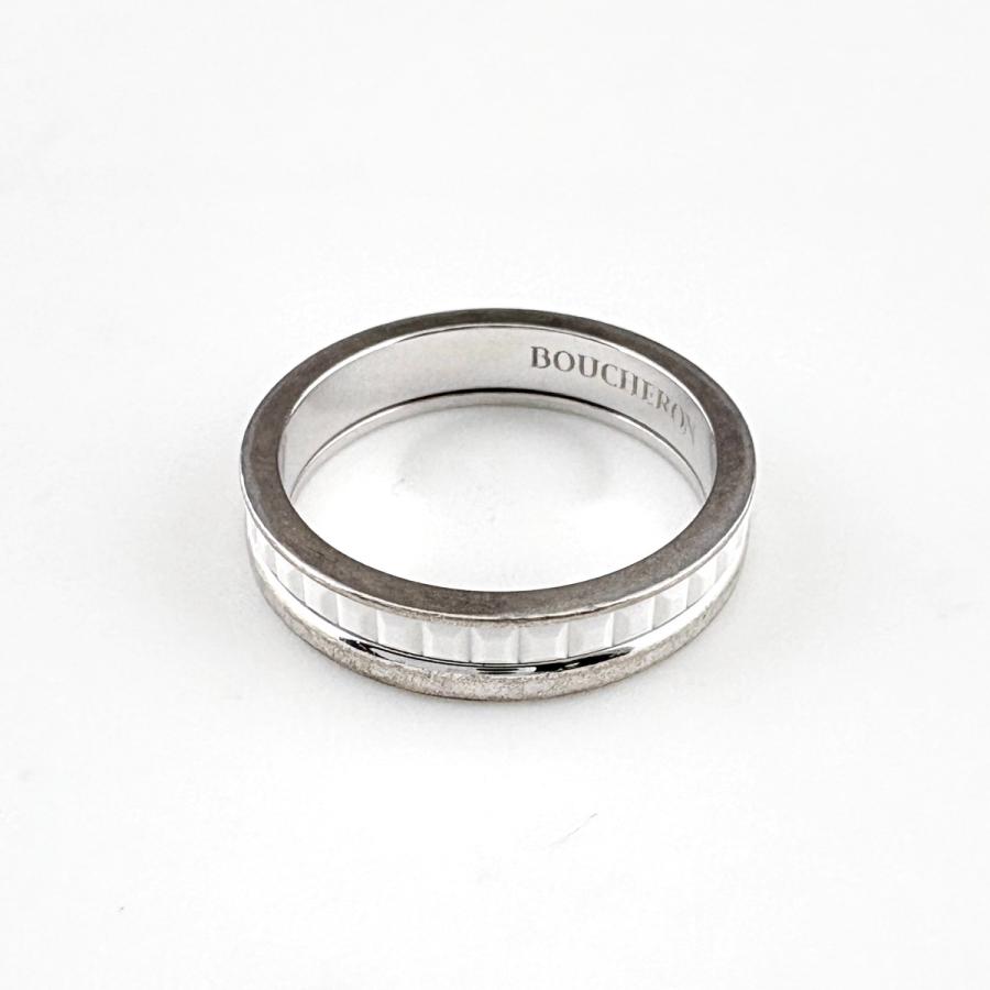 BOUCHERON（ブシュロン） キャトルホワイトハーフリング 指輪 ホワイト