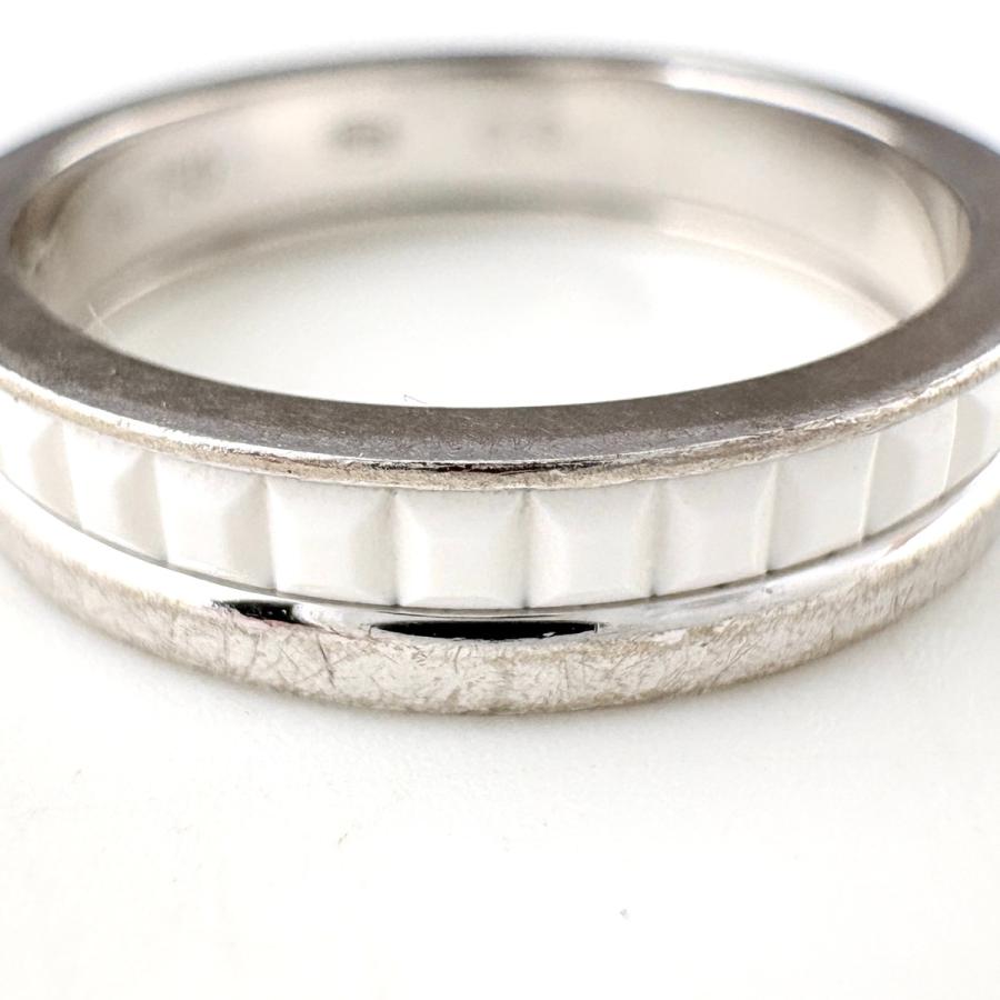 BOUCHERON（ブシュロン） キャトルホワイトハーフリング 指輪 ホワイト