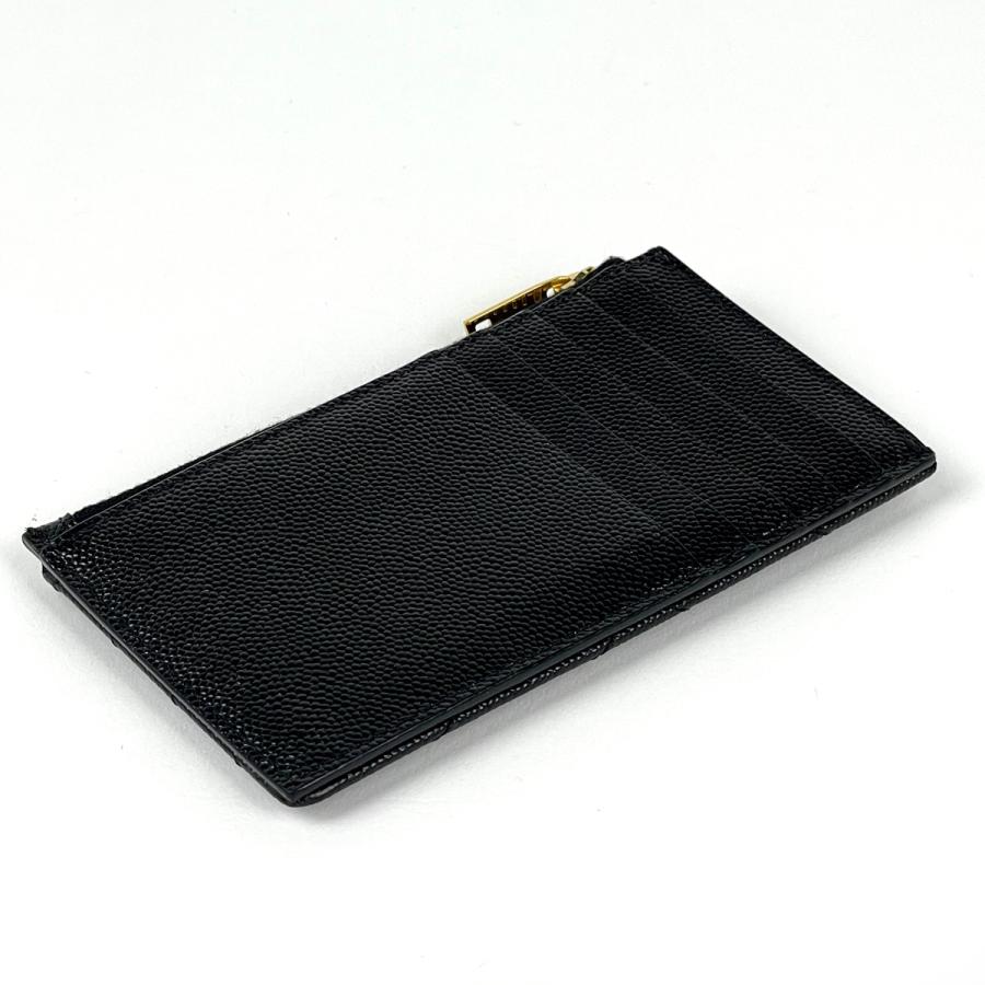 SAINT LAURENT サンローラン モノグラム フラグメント ジップカード 