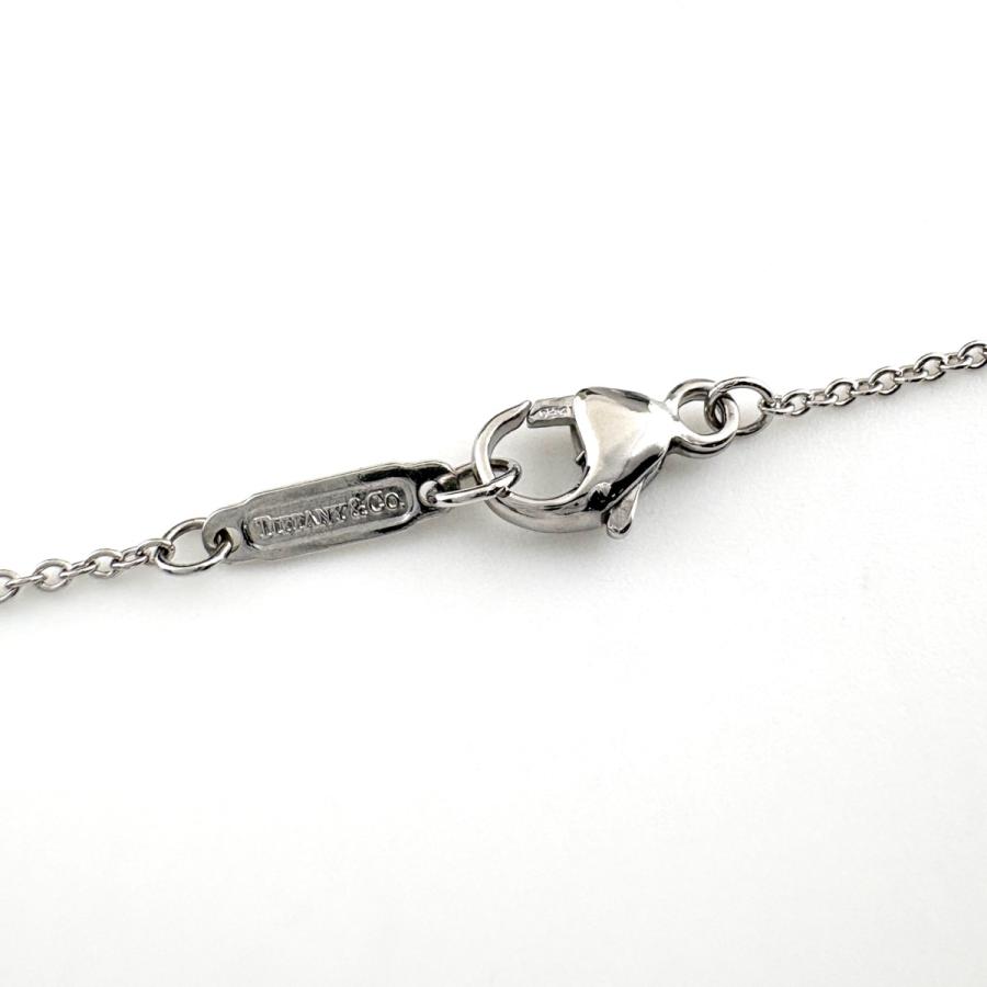 ティファニー TIFFANY&Co. メトロ ハート ネックレス プラチナ メレダイヤ ネックレス Pt950 ダイヤモンド レディース 中古_4