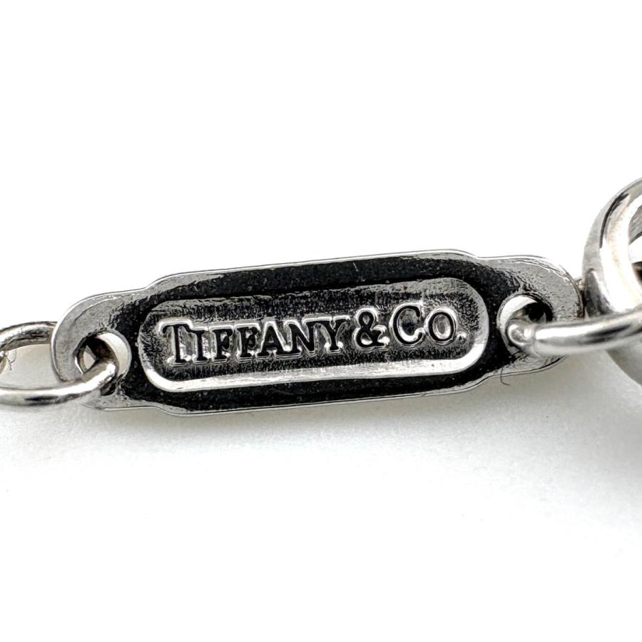ティファニー TIFFANY&Co. メトロ ハート ネックレス プラチナ メレダイヤ ネックレス Pt950 ダイヤモンド レディース 中古_5
