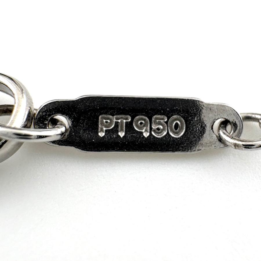 ティファニー TIFFANY&Co. メトロ ハート ネックレス プラチナ メレダイヤ ネックレス Pt950 ダイヤモンド レディース 中古_6