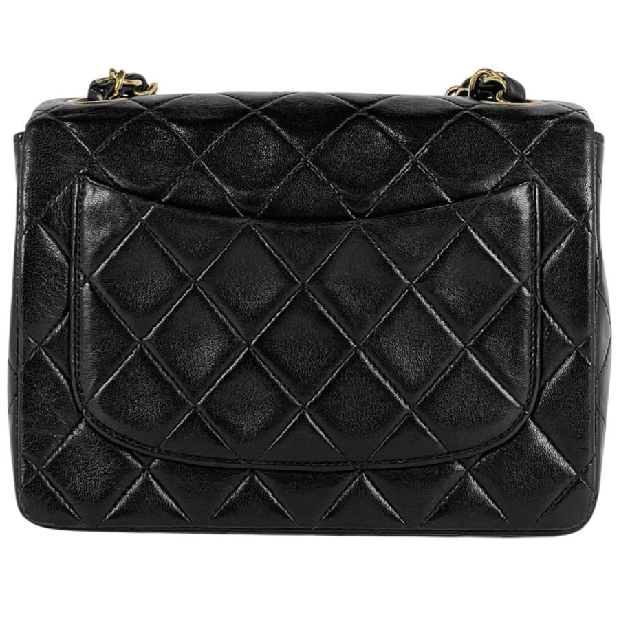 美品 CHANEL マトラッセ チェーンショルダー 黒　　フルフラップ　ココ CHANEL（シャネル） ミニ マトラッセ シングルフラップ チェーン