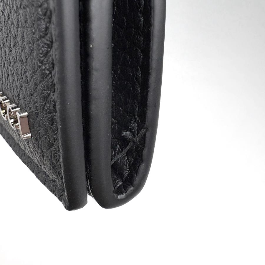 GUCCI（グッチ） ロゴ カードケース レザー ブラック 771152