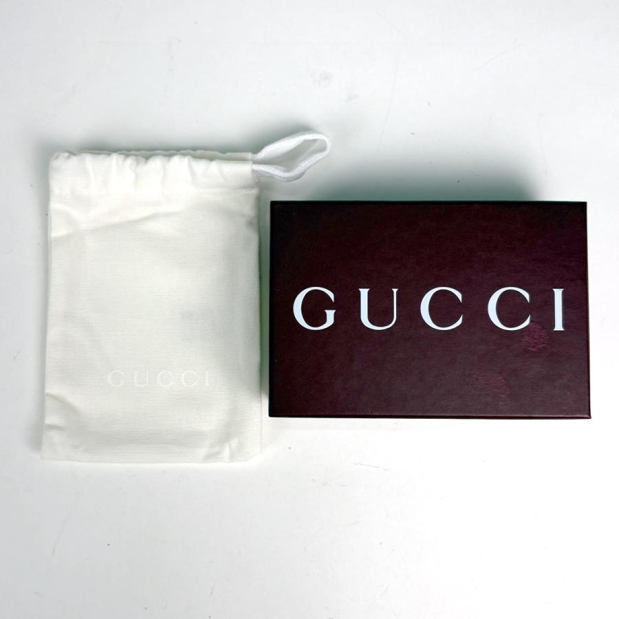 GUCCI（グッチ） ロゴ カードケース レザー ブラック 771152