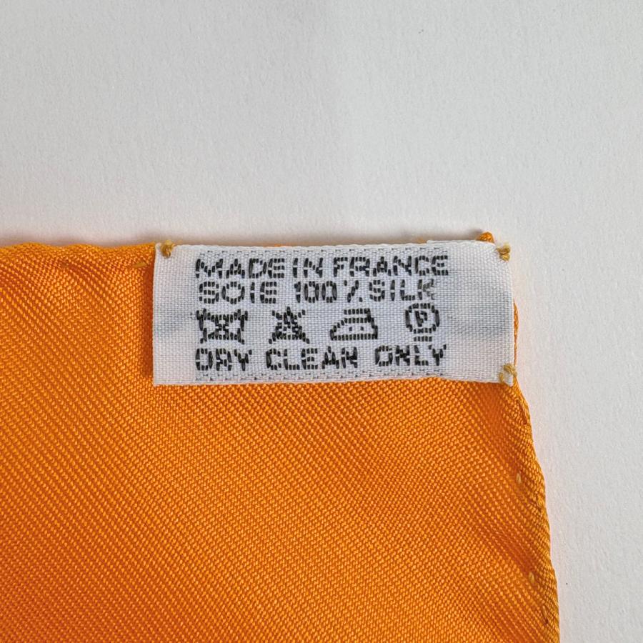 HERMES（エルメス） カレ90 L'AIR MARIN 海風 船 貝殻 スカーフ シルク